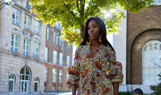 African print of the day with Christelle- African print at work?
