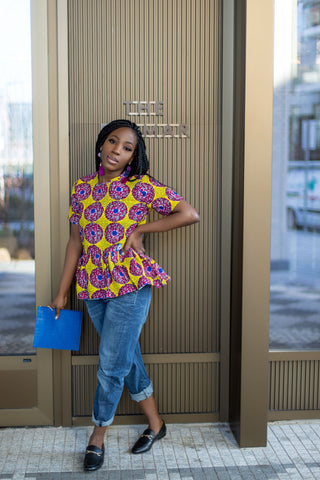 African Print of the Day with Christelle: Brightening up the week