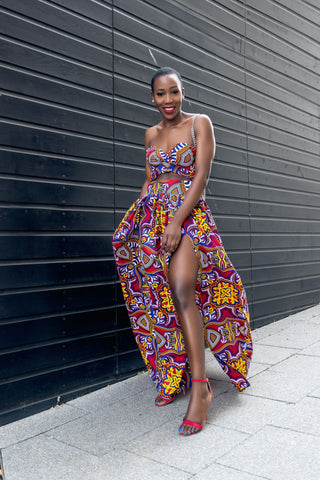 African print of the day with Christelle - Challenge yourself to be uncomfortable