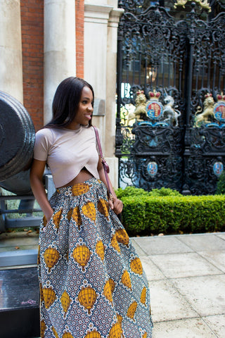African print of the day with Christelle: Embrace the big moments