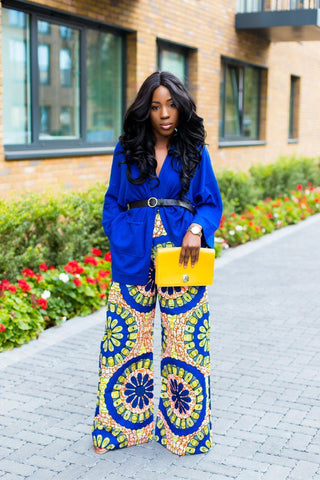 African print of the day with Christelle: Go and love yourself