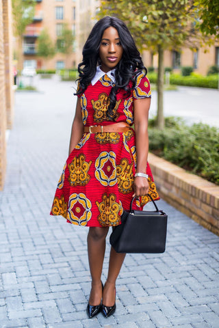 African print of the day with Christelle: Listening, looking and learning.