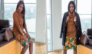 African print of the day with Christelle: Make Mondays work for you