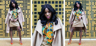 African print of the day with Christelle: Whats race gotta do with it!