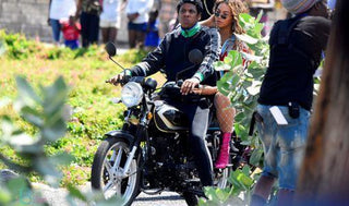 Beyonce And Jay-Z Drove A Motorbike Through Kingston And People Loved It