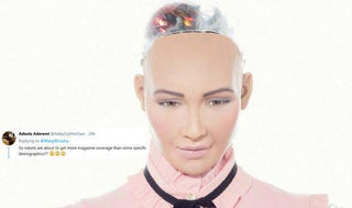 Sophia The Robot's Magazine Cover Has People Talking About Representation