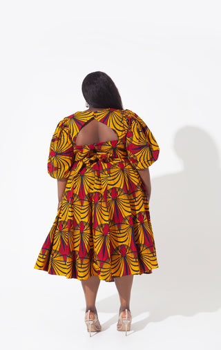 African Print Rahia Dress