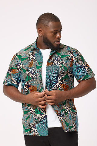 African Print Amari Shirt