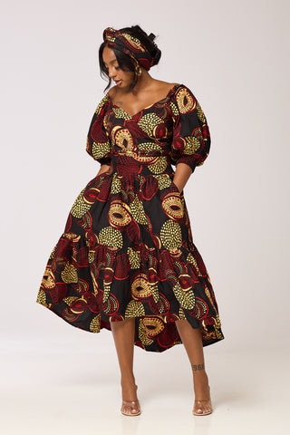 African Print Imani Skirt