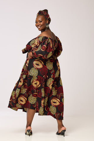African Print Imani Skirt