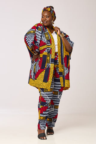 African Print Nena Trousers