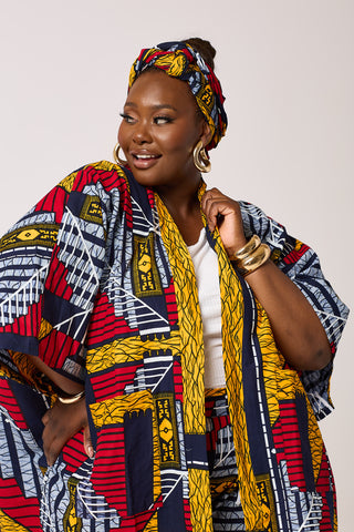 African Print Nena Kimono