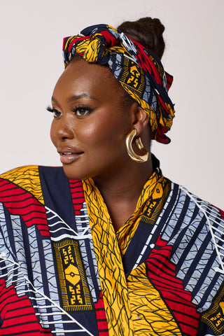 African Print Nena Headwrap