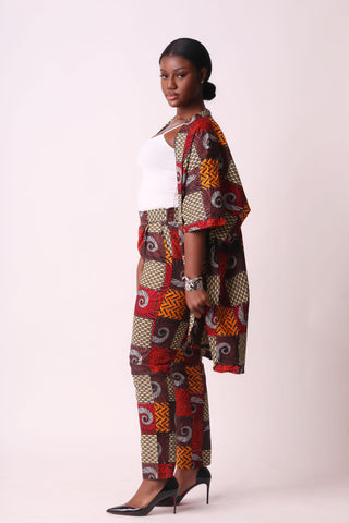 African Print Ester Trousers