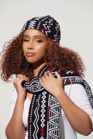 Chioma Knitted Hat & Scarf