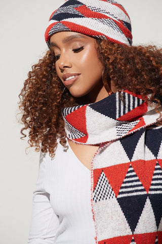 Amayah Knitted Hat & Scarf